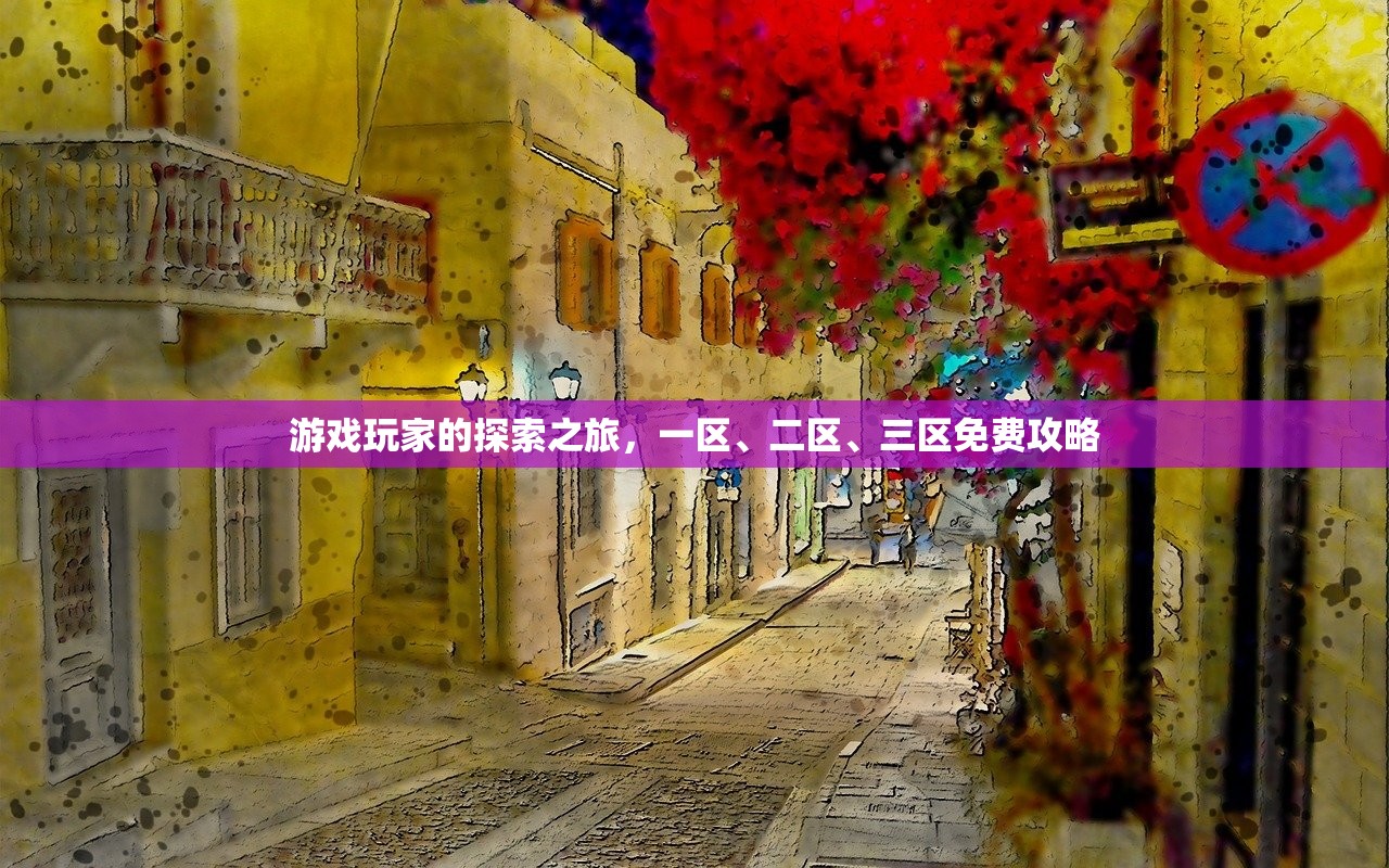 游戏玩家的探索之旅，一区、二区、三区免费攻略