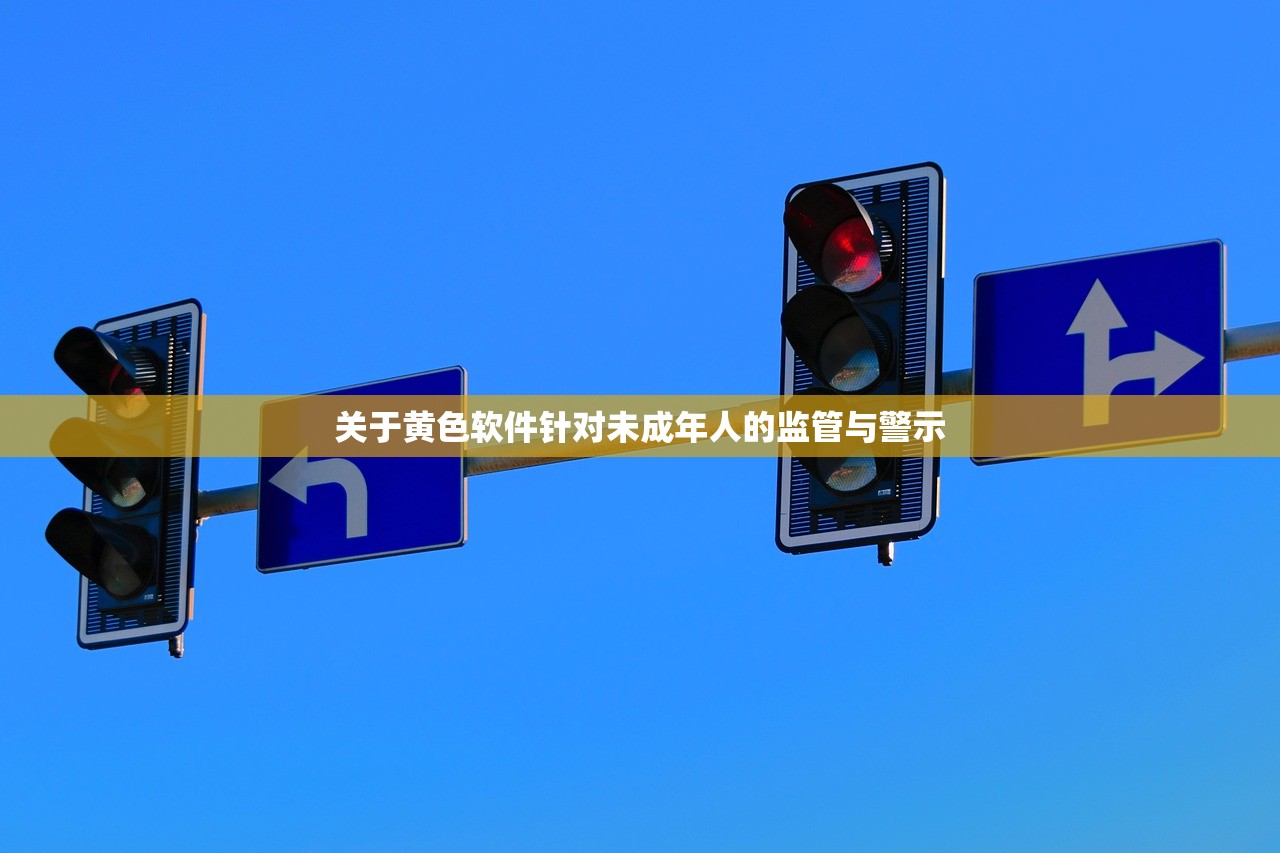关于黄色软件针对未成年人的监管与警示