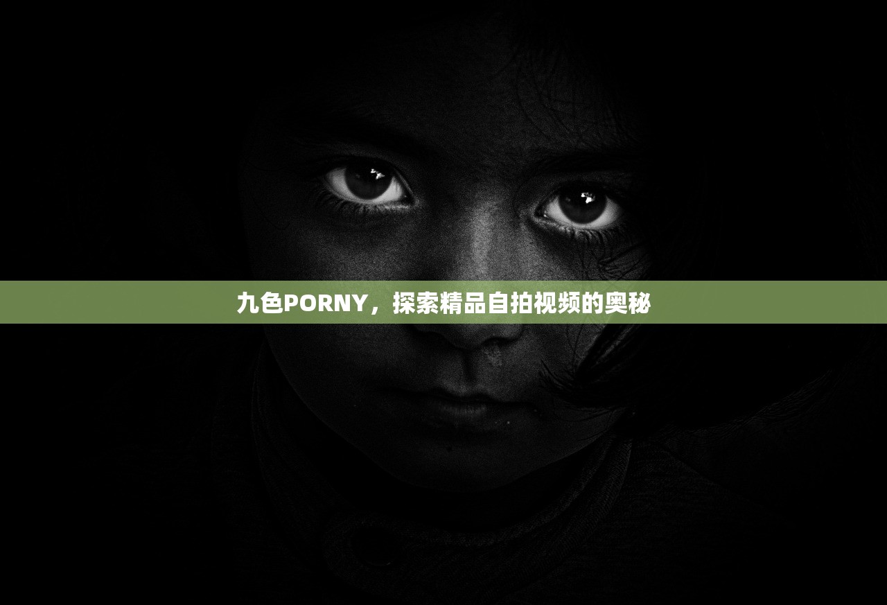 九色PORNY，探索精品自拍视频的奥秘