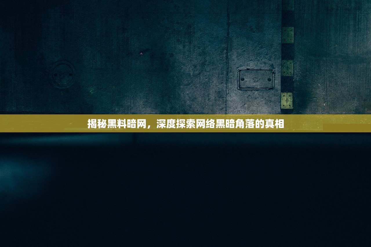 揭秘黑料暗网，深度探索网络黑暗角落的真相