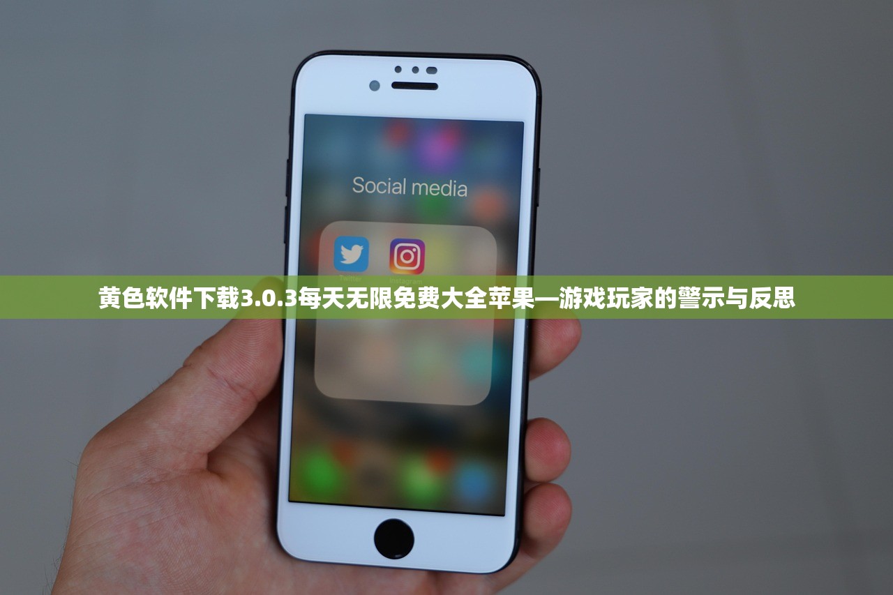 黄色软件下载3.0.3每天无限免费大全苹果—游戏玩家的警示与反思