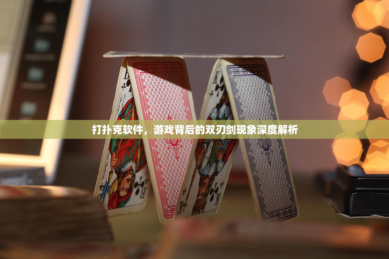打扑克软件，游戏背后的双刃剑现象深度解析