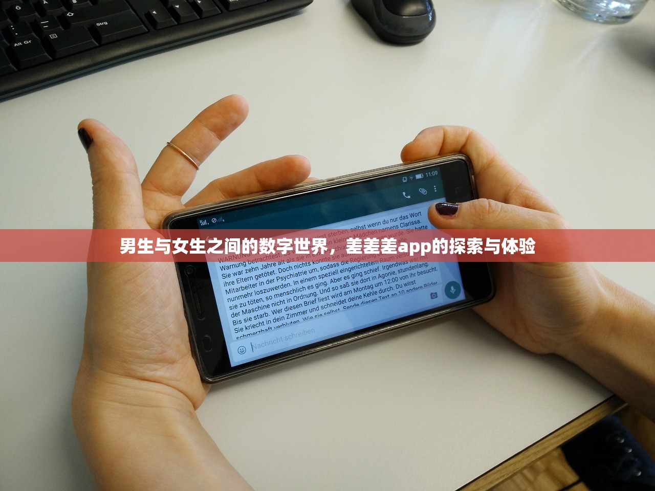 男生与女生之间的数字世界，差差差app的探索与体验