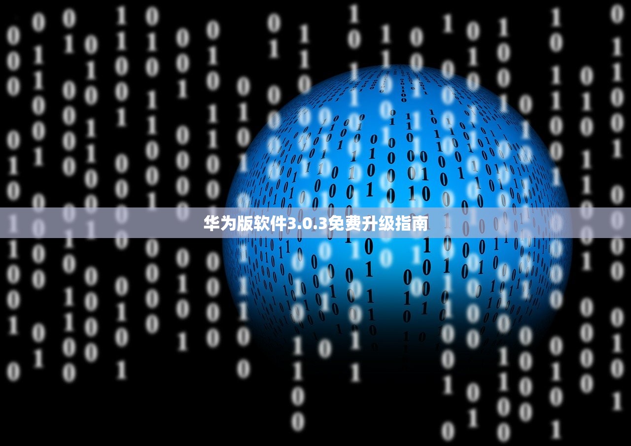 华为版软件3.0.3免费升级指南