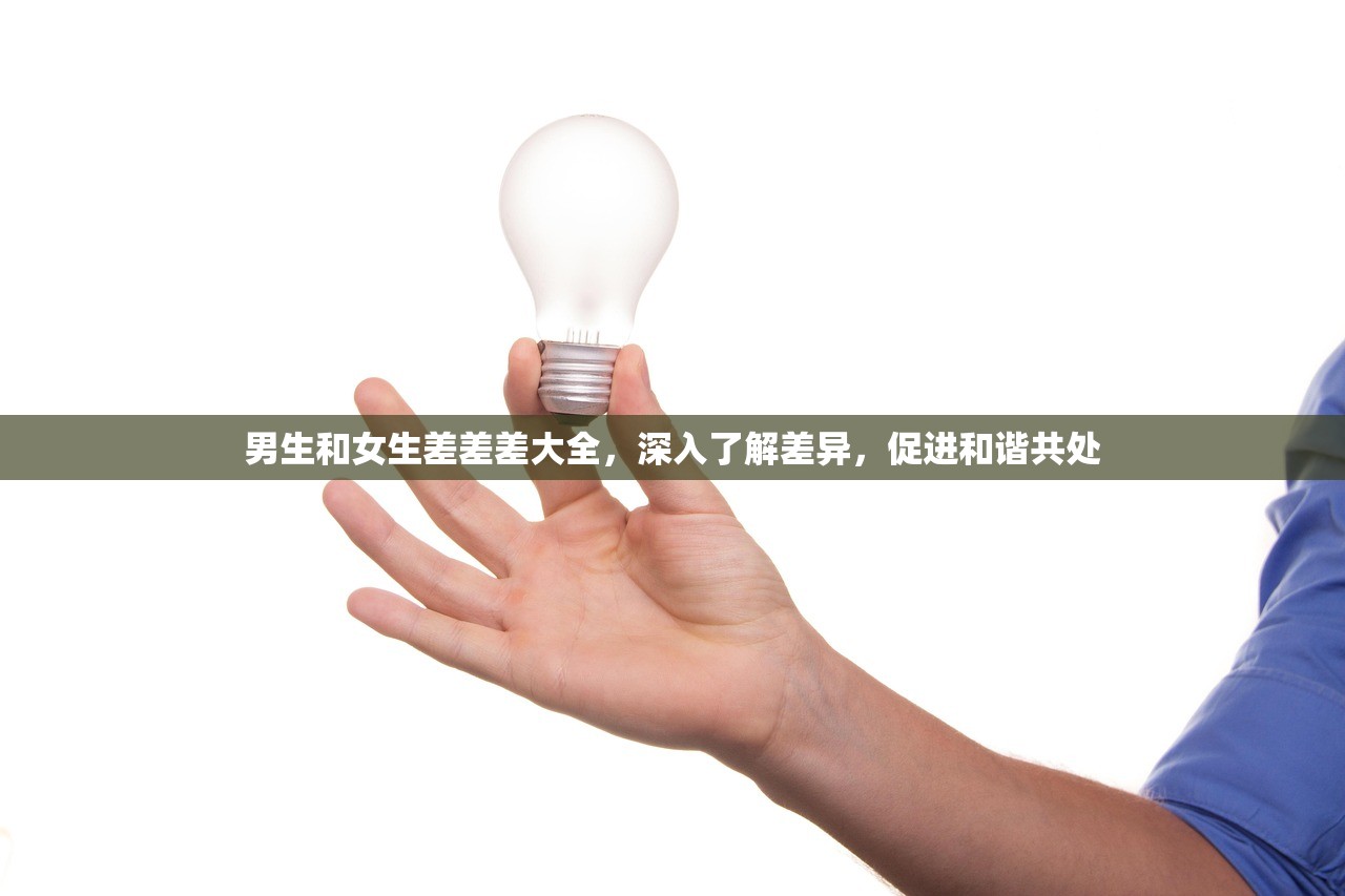 男生和女生差差差大全，深入了解差异，促进和谐共处