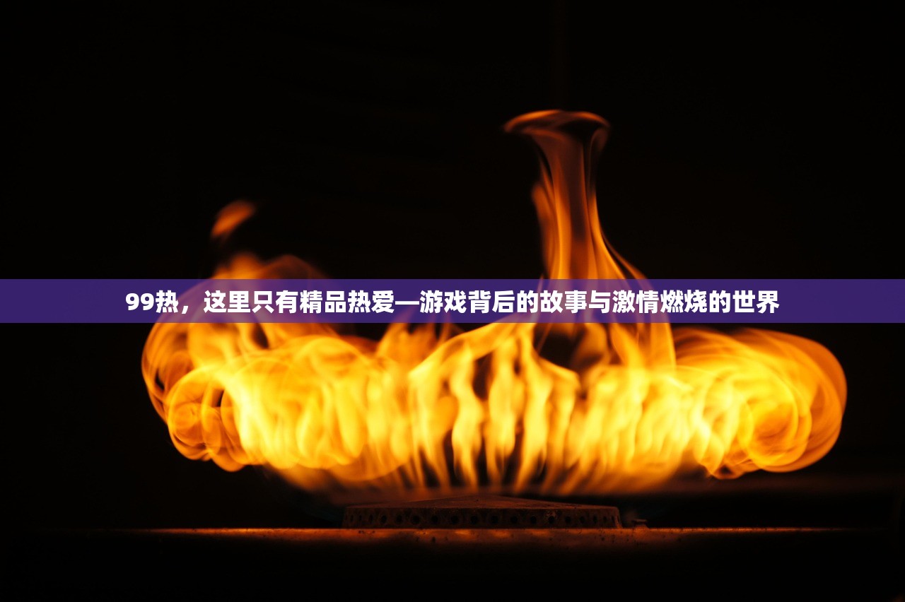 99热，这里只有精品热爱—游戏背后的故事与激情燃烧的世界