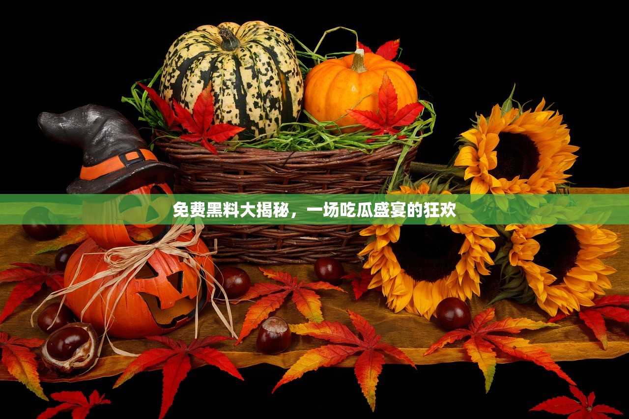 免费黑料大揭秘，一场吃瓜盛宴的狂欢