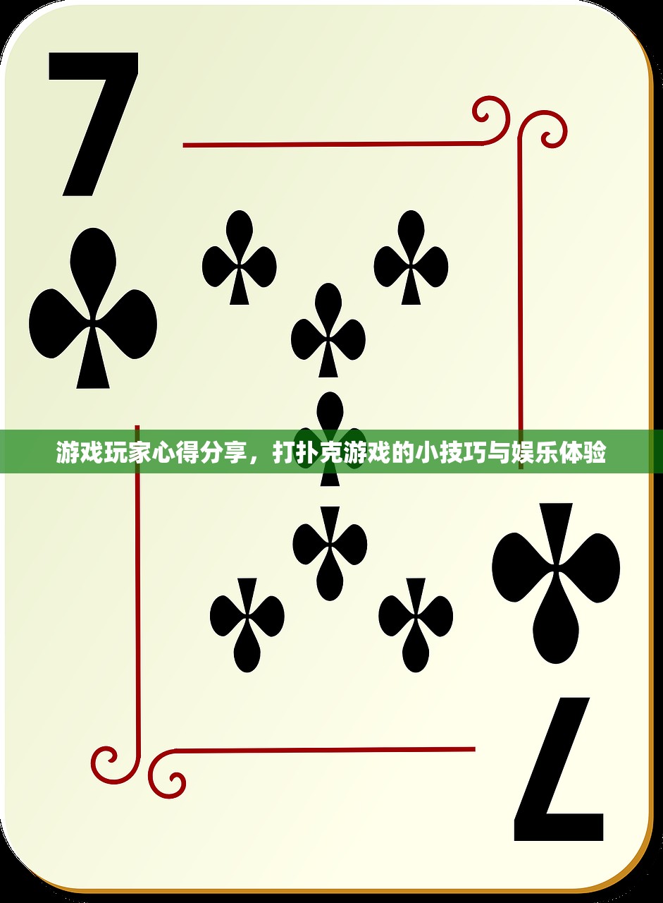 游戏玩家心得分享，打扑克游戏的小技巧与娱乐体验