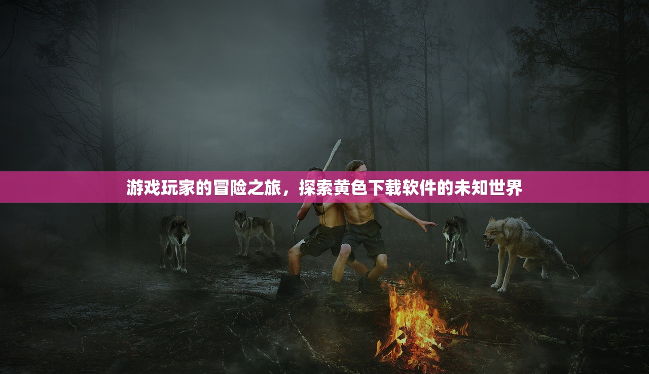 游戏玩家的冒险之旅，探索黄色下载软件的未知世界