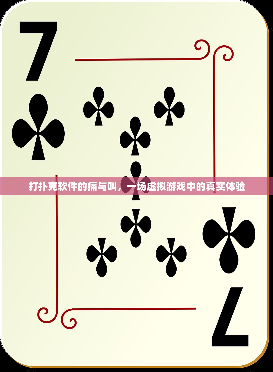 打扑克软件的痛与叫，一场虚拟游戏中的真实体验
