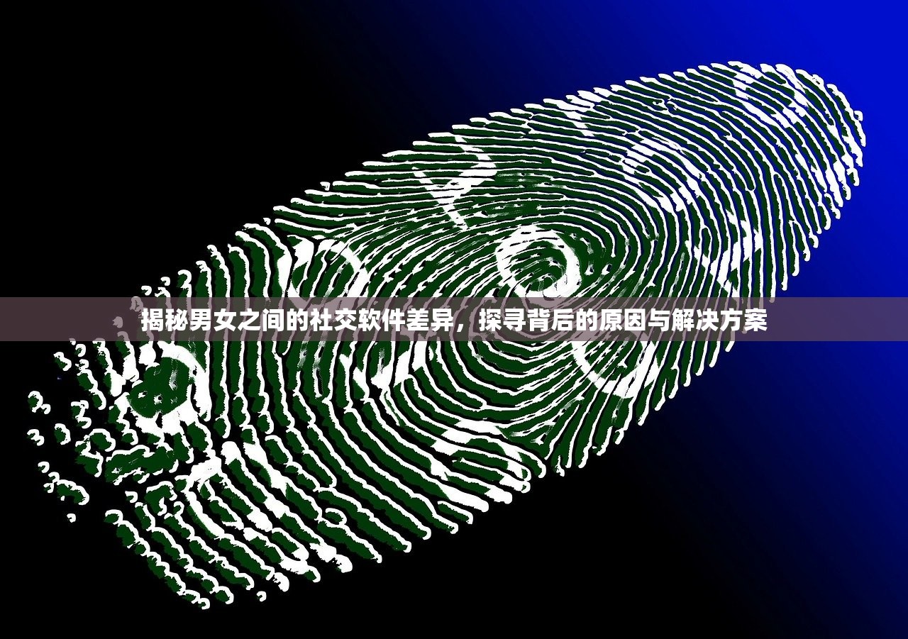 揭秘男女之间的社交软件差异，探寻背后的原因与解决方案