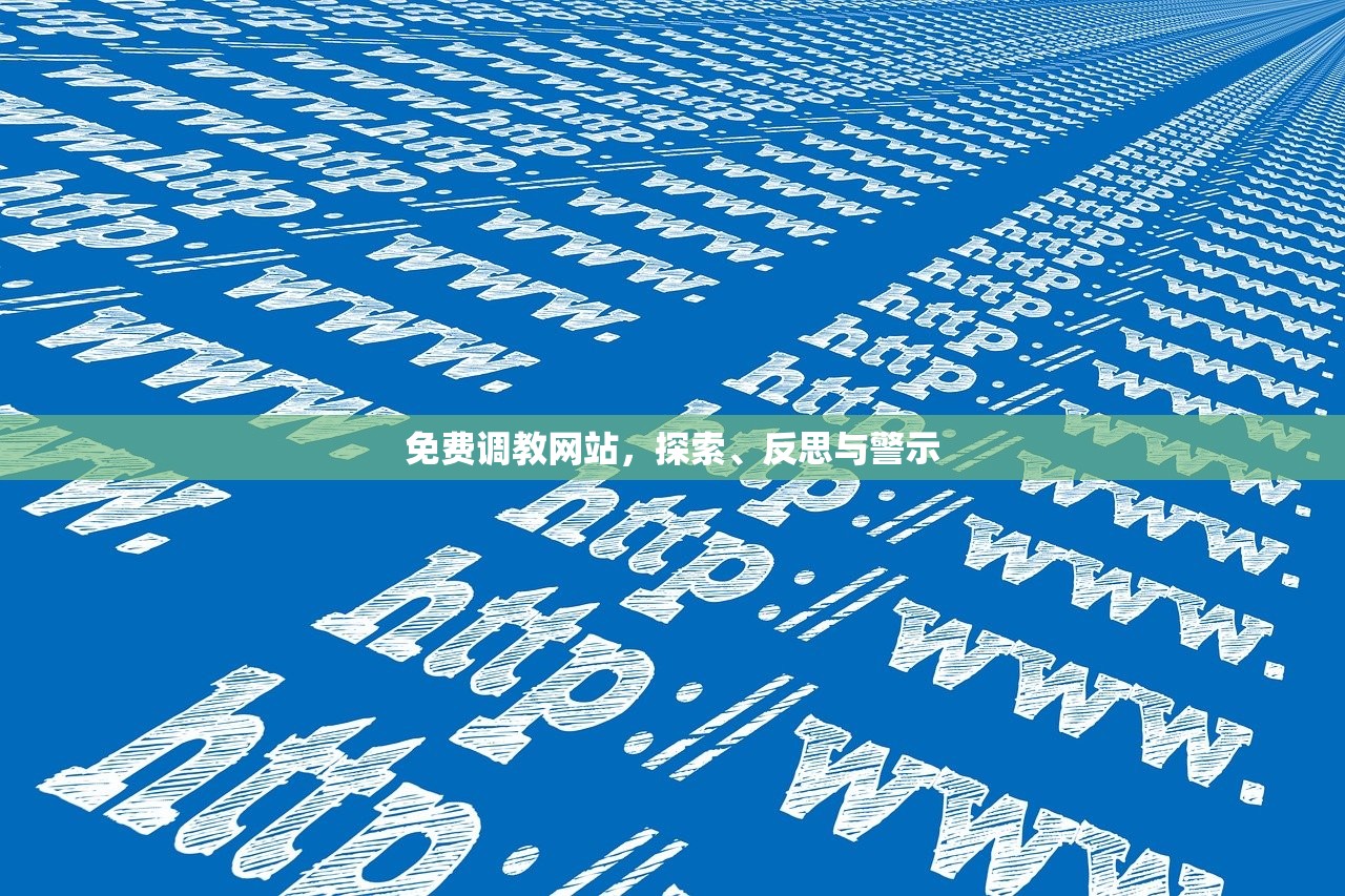免费调教网站，探索、反思与警示