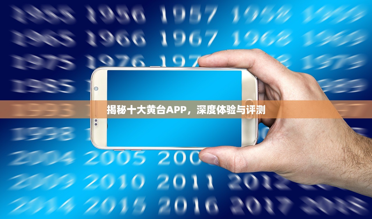 揭秘十大黄台APP，深度体验与评测