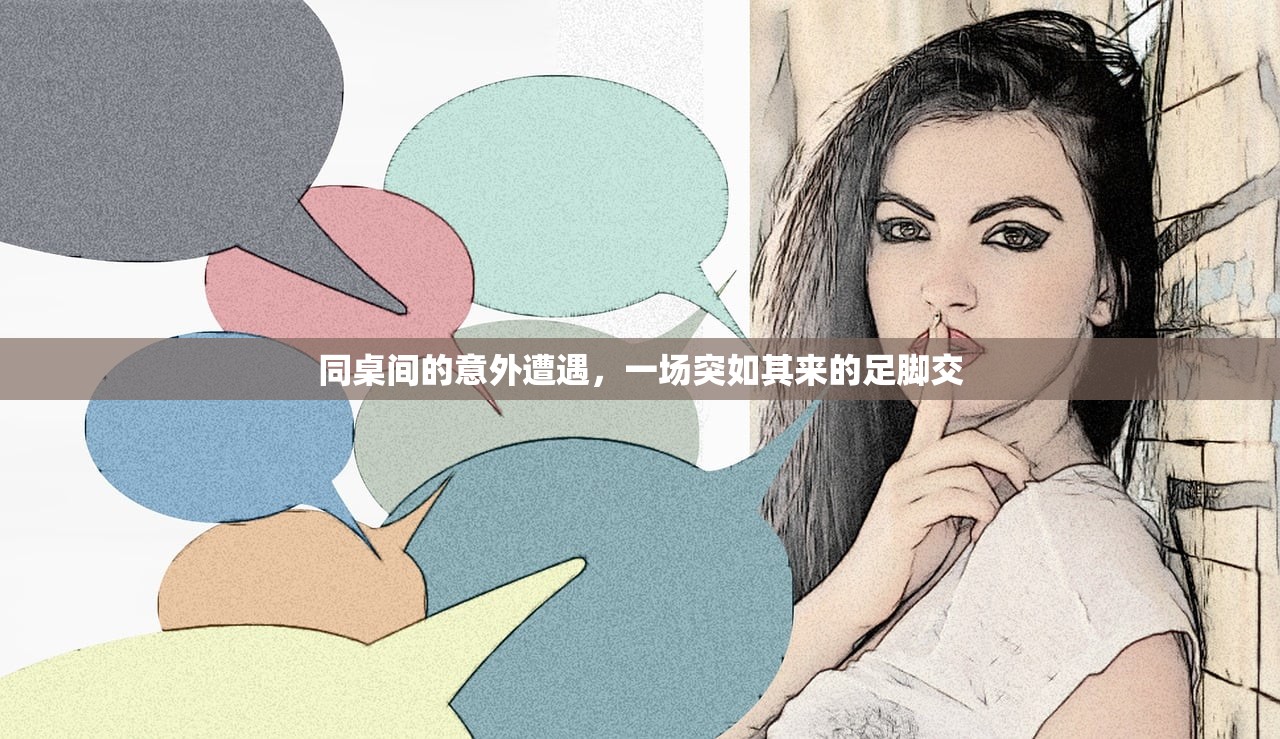 同桌间的意外遭遇，一场突如其来的足脚交