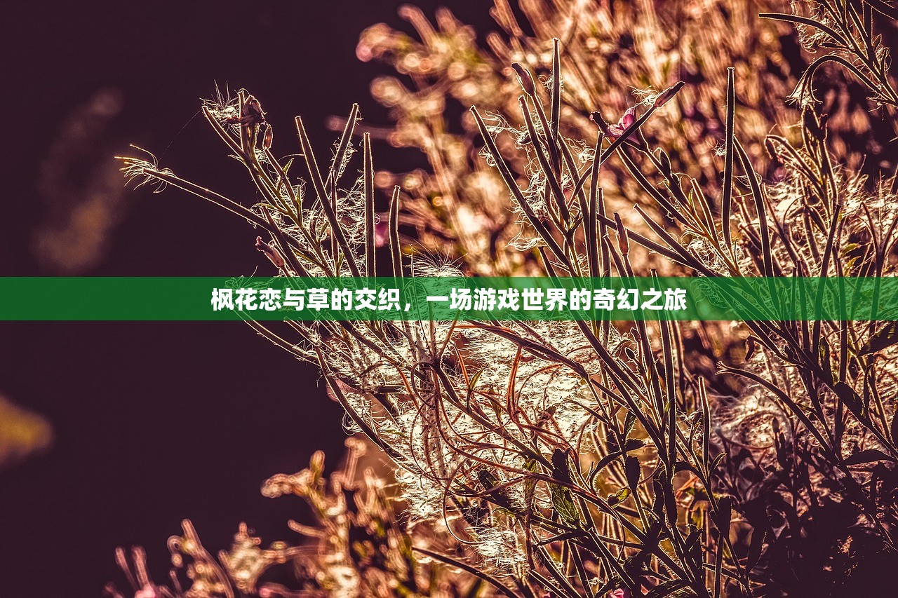 枫花恋与草的交织，一场游戏世界的奇幻之旅