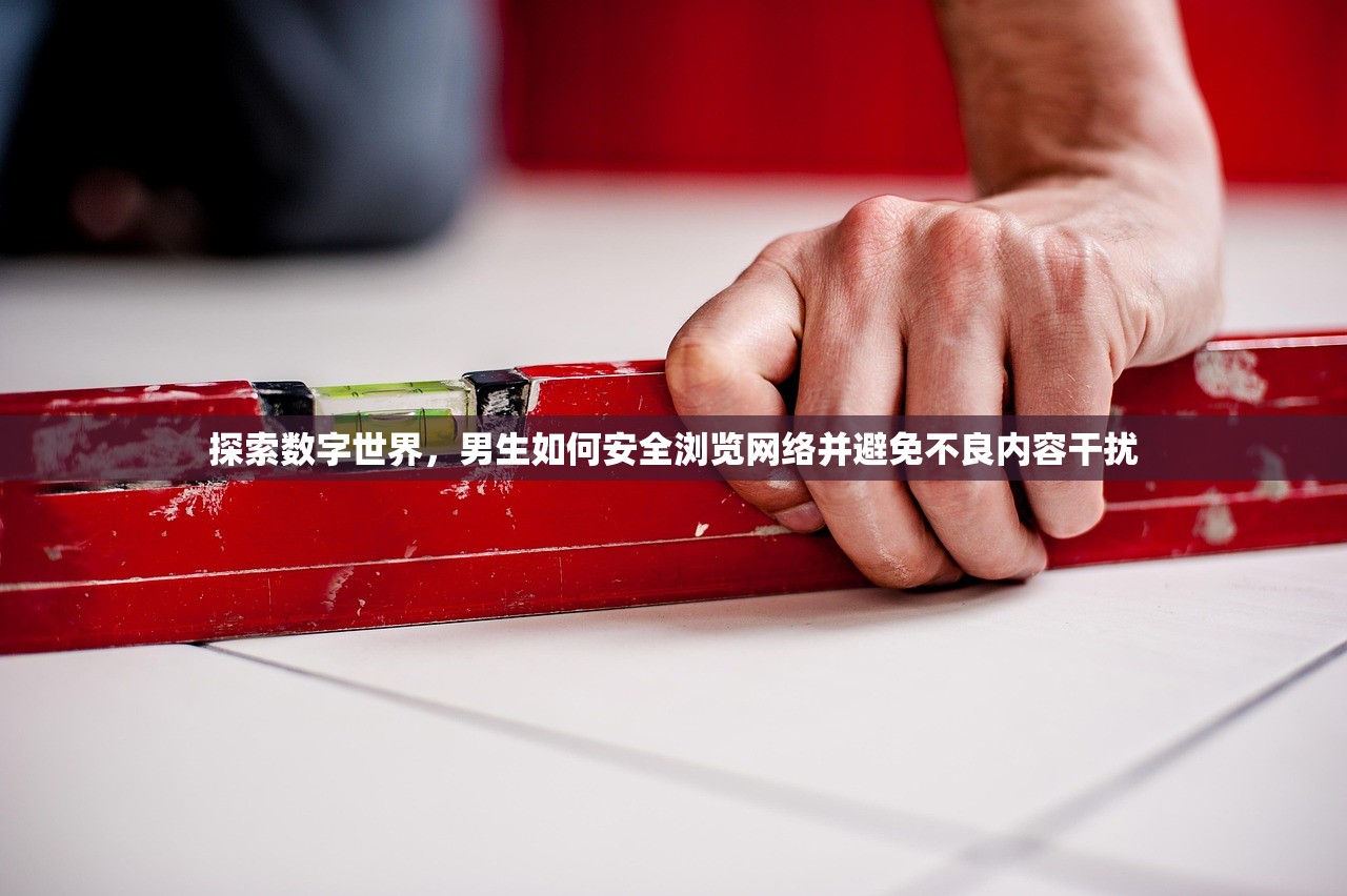 探索数字世界，男生如何安全浏览网络并避免不良内容干扰