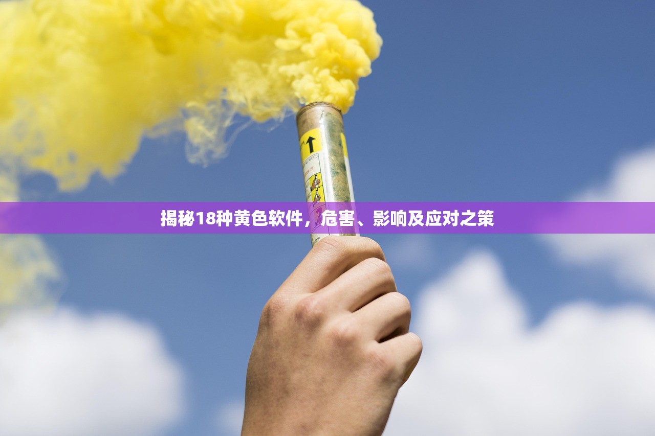 揭秘18种黄色软件，危害、影响及应对之策