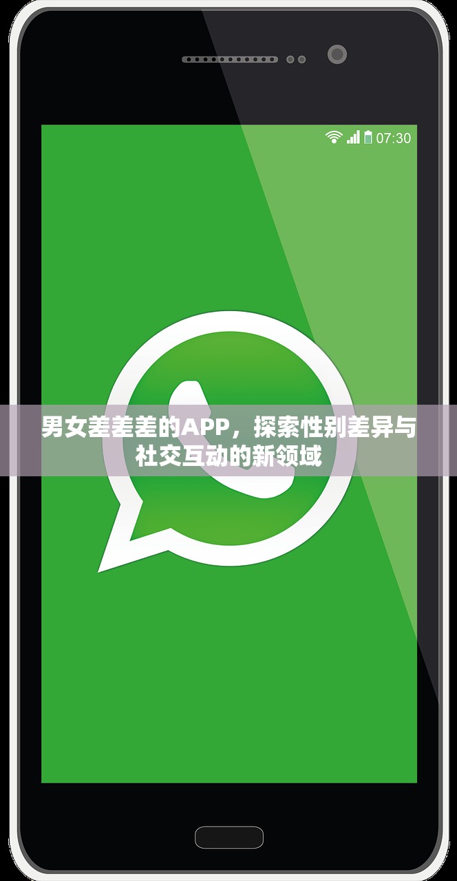 男女差差差的APP，探索性别差异与社交互动的新领域