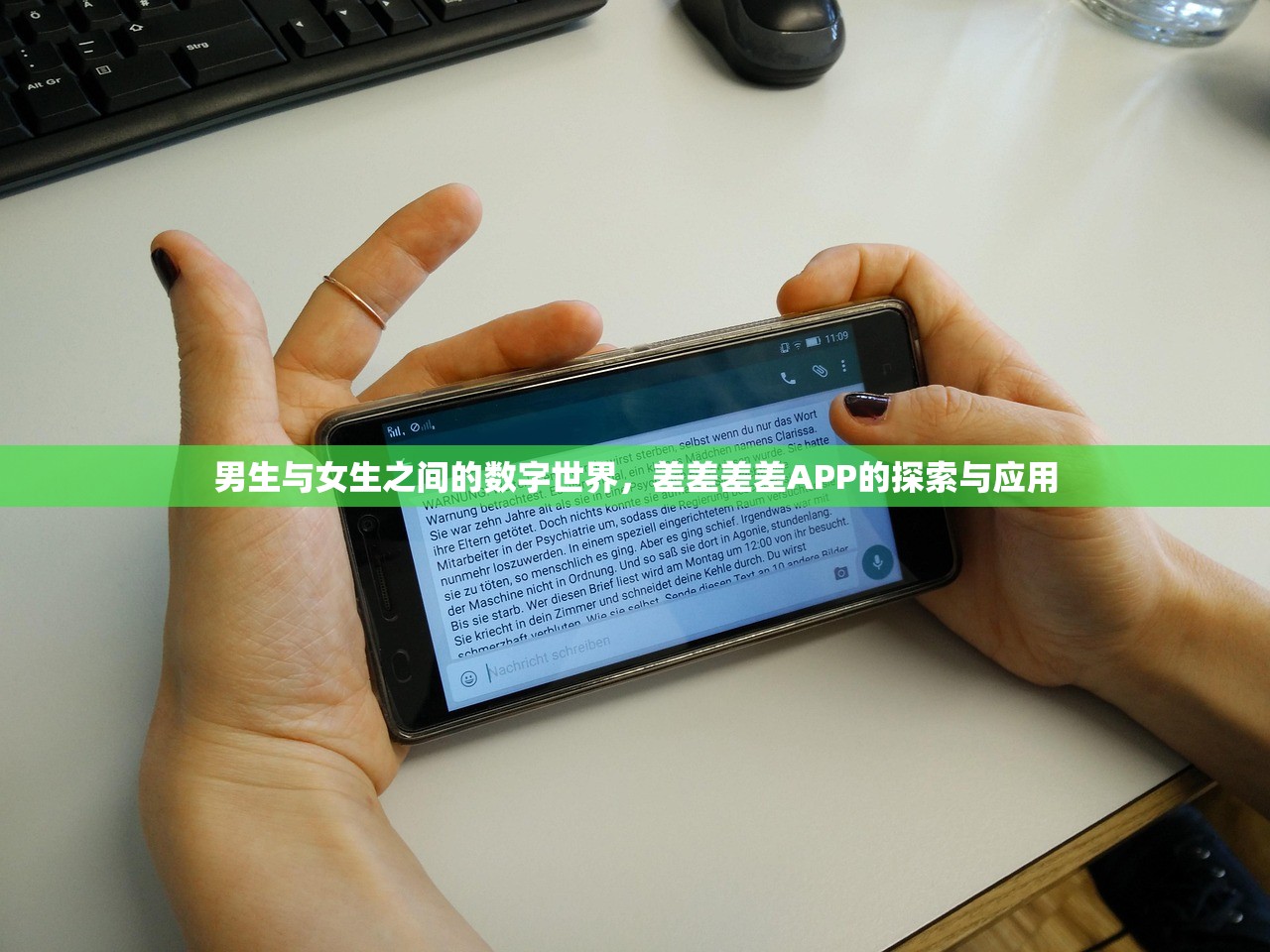 男生与女生之间的数字世界，差差差差APP的探索与应用