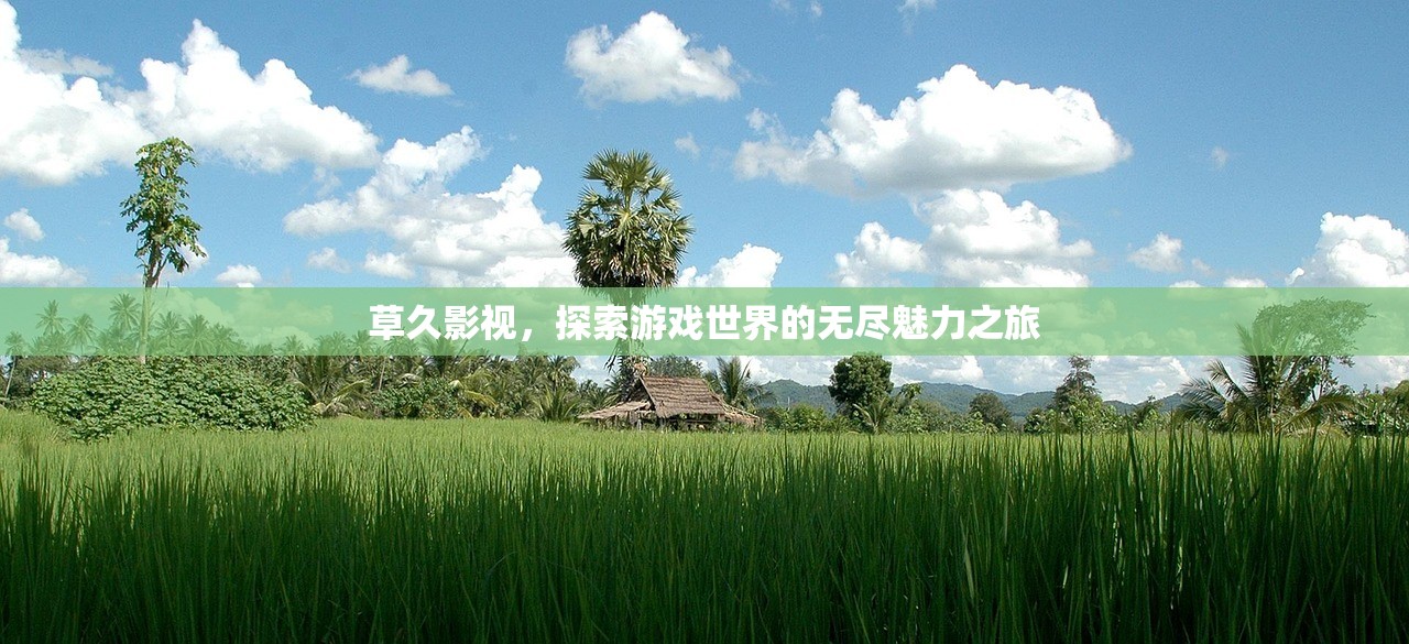 草久影视，探索游戏世界的无尽魅力之旅