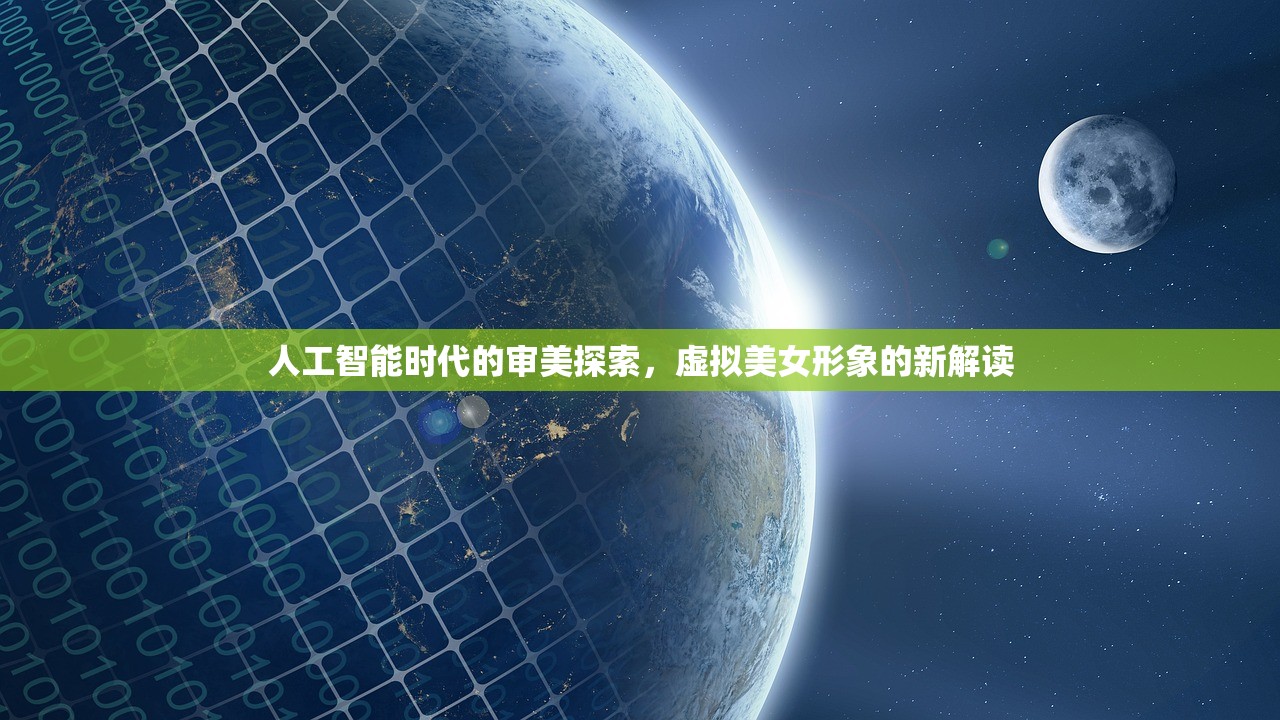 人工智能时代的审美探索，虚拟美女形象的新解读