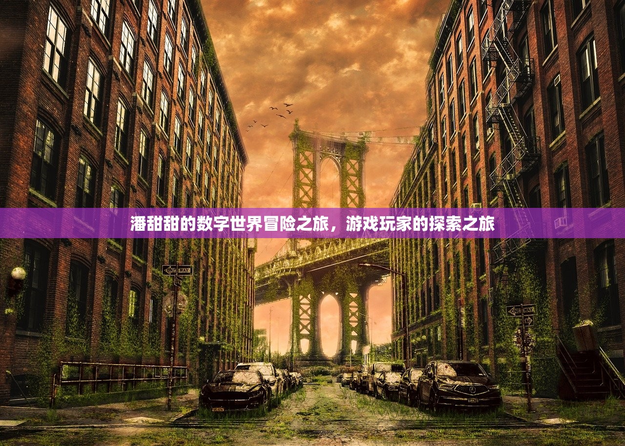 潘甜甜的数字世界冒险之旅，游戏玩家的探索之旅
