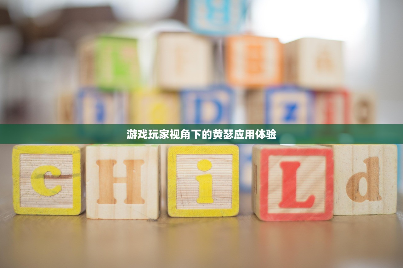 游戏玩家视角下的黄瑟应用体验