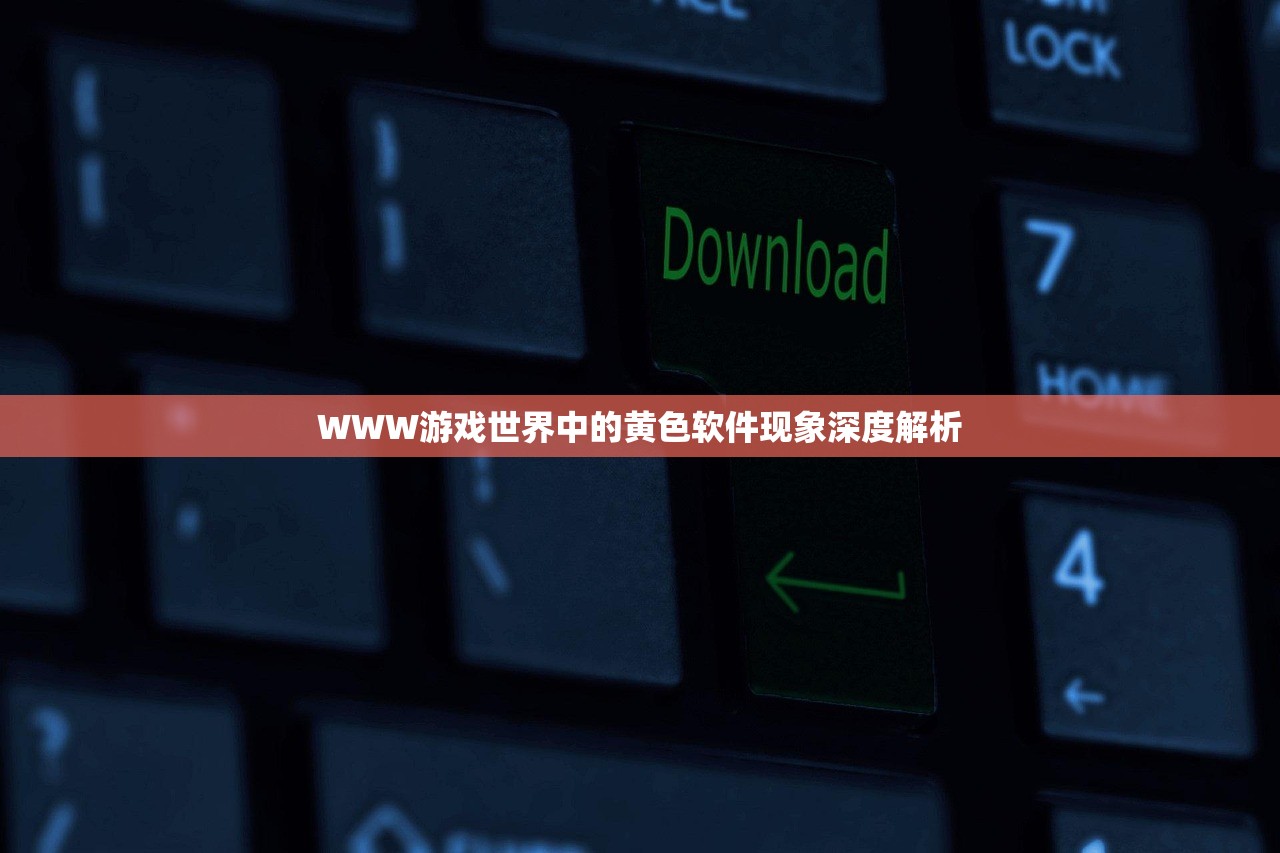 WWW游戏世界中的黄色软件现象深度解析