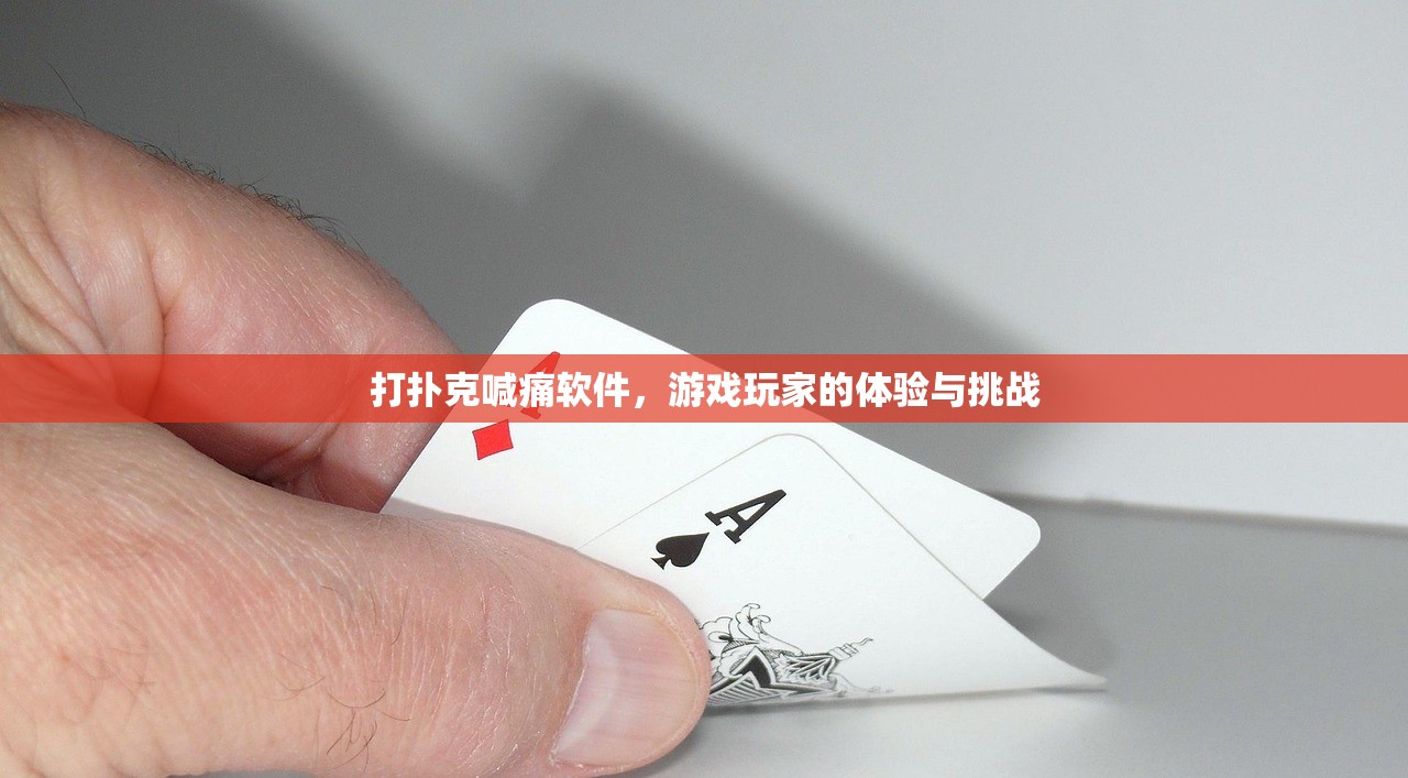 打扑克喊痛软件，游戏玩家的体验与挑战
