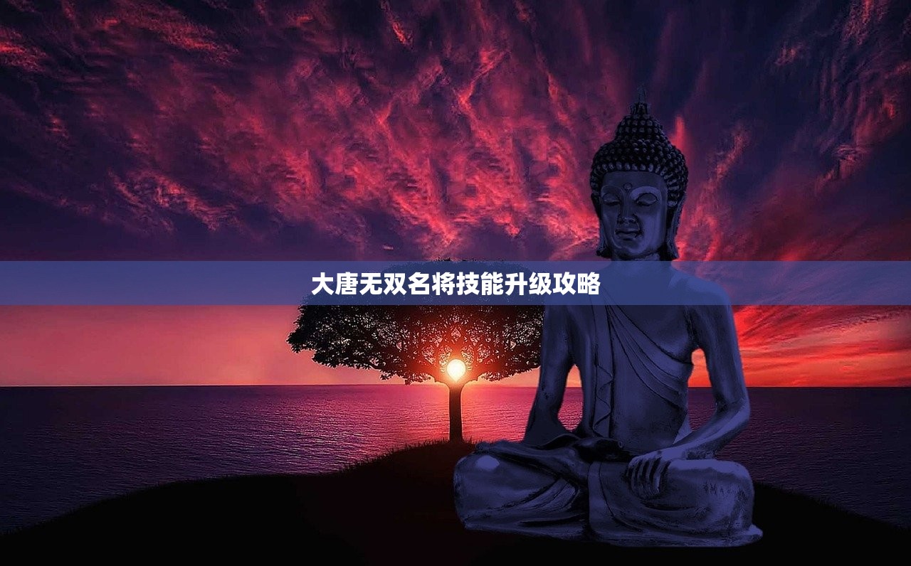 大唐无双名将技能升级攻略