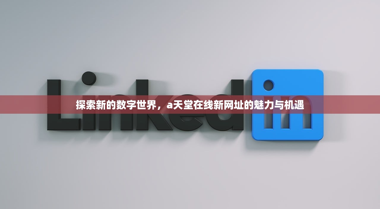 探索新的数字世界，a天堂在线新网址的魅力与机遇