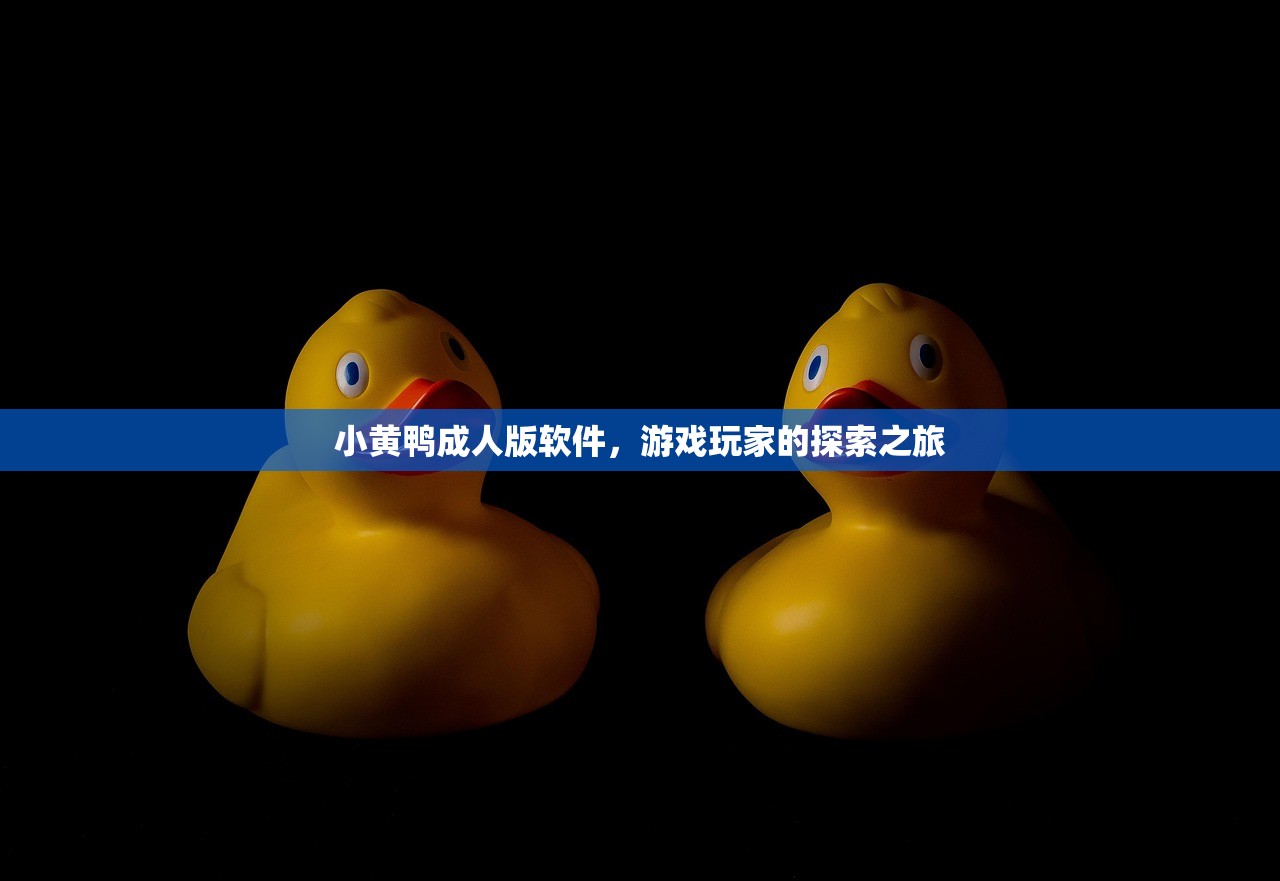 小黄鸭成人版软件，游戏玩家的探索之旅