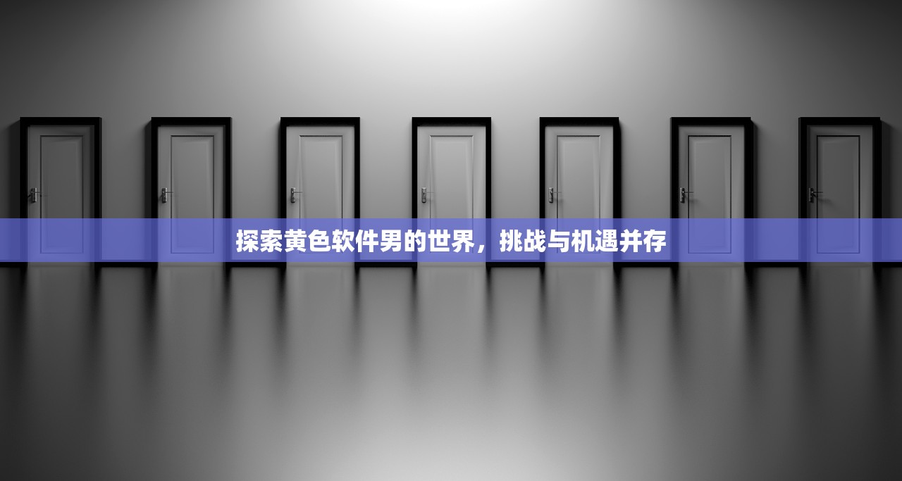 探索黄色软件男的世界，挑战与机遇并存