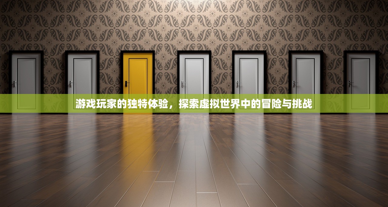 游戏玩家的独特体验，探索虚拟世界中的冒险与挑战