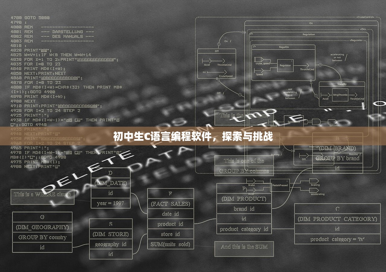 初中生C语言编程软件，探索与挑战