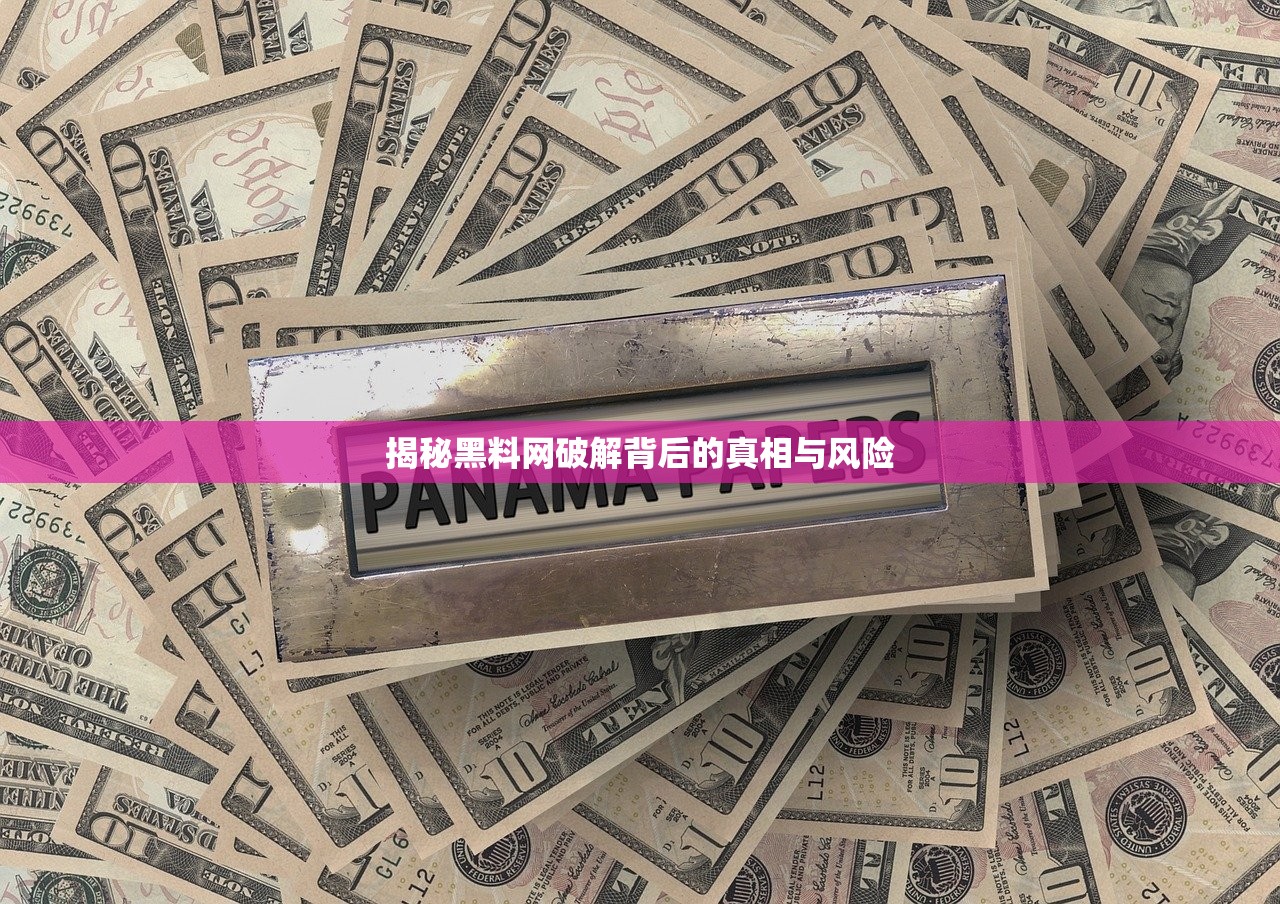 揭秘黑料网破解背后的真相与风险