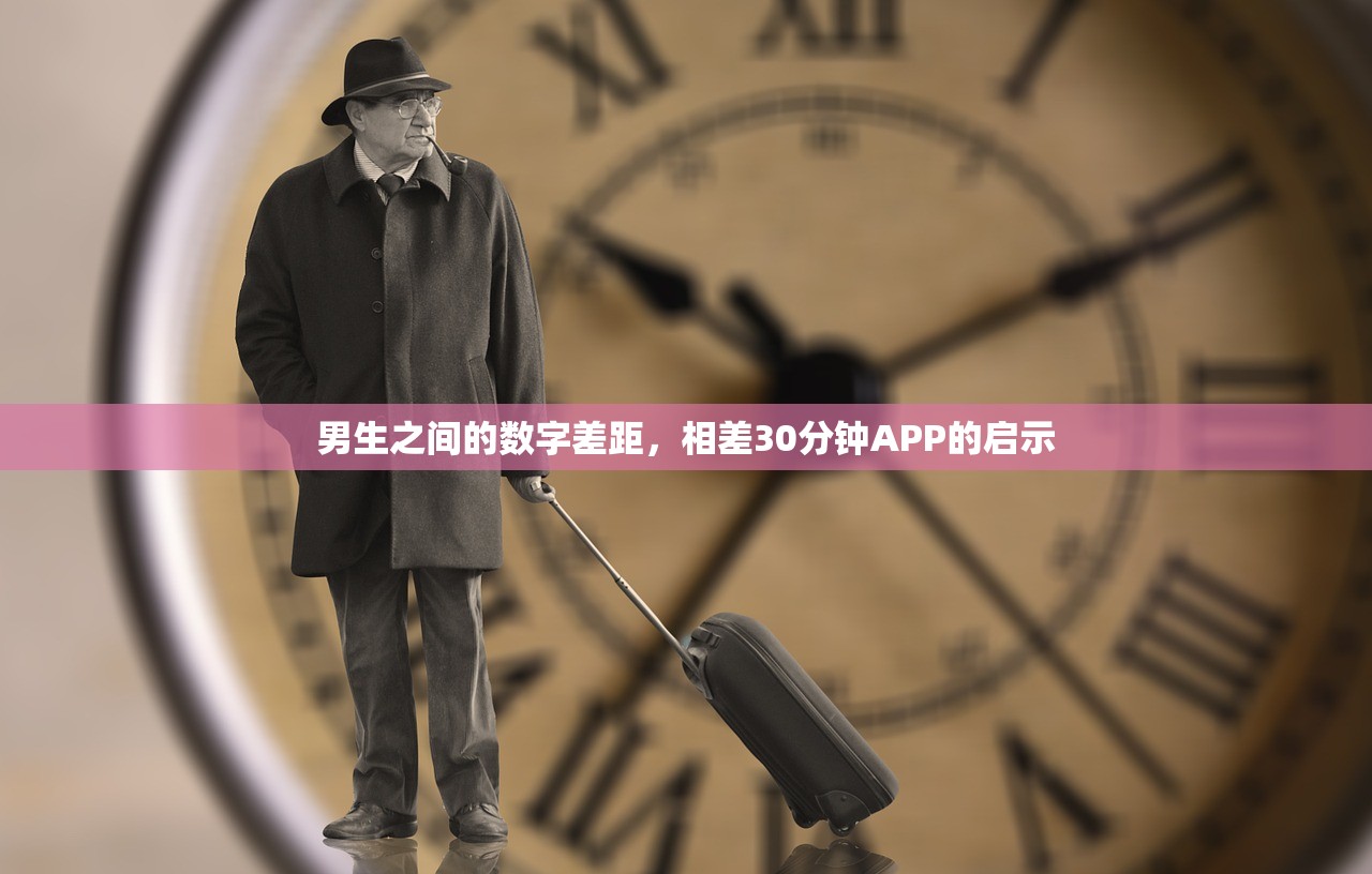 男生之间的数字差距，相差30分钟APP的启示