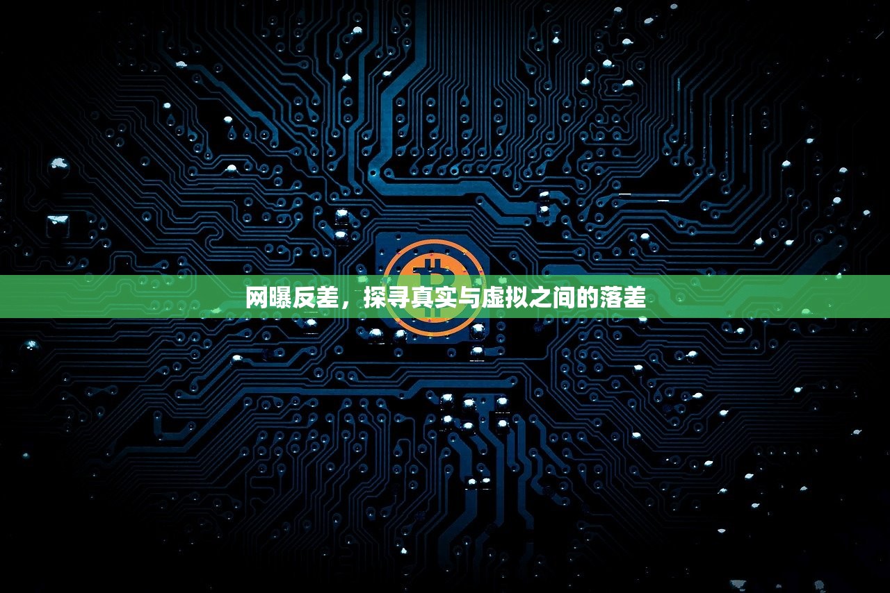 网曝反差，探寻真实与虚拟之间的落差