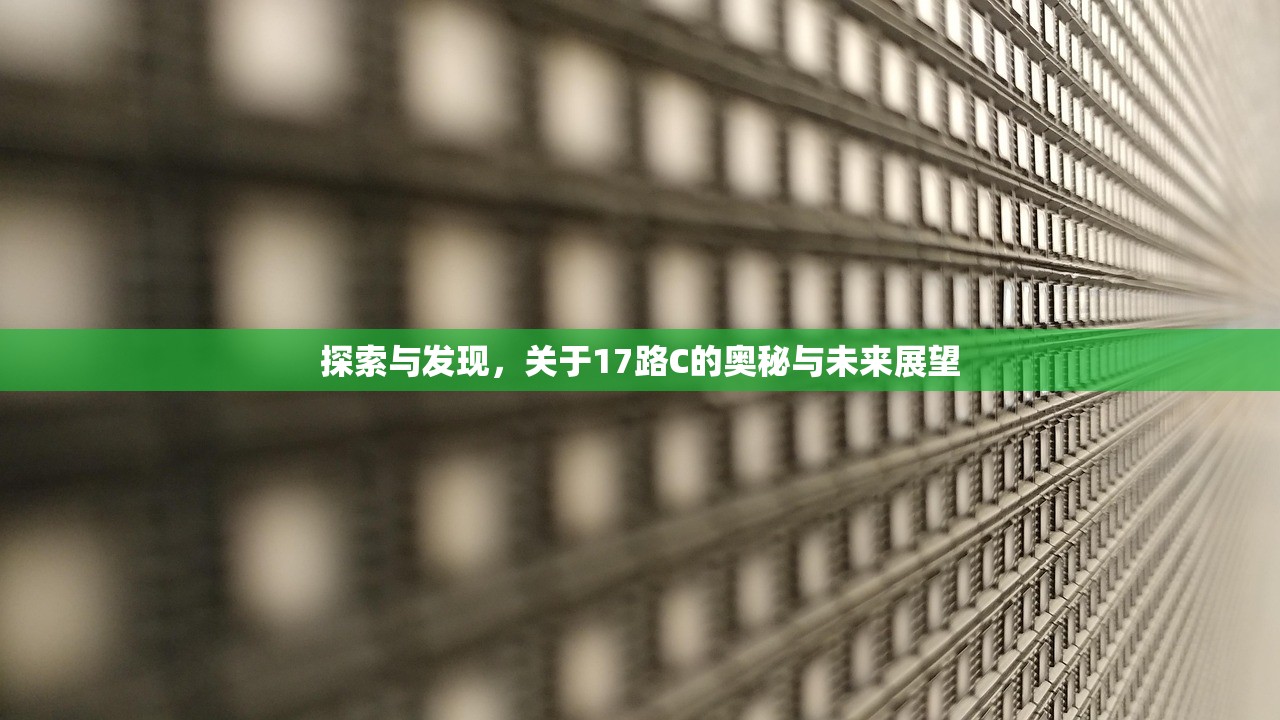 探索与发现，关于17路C的奥秘与未来展望