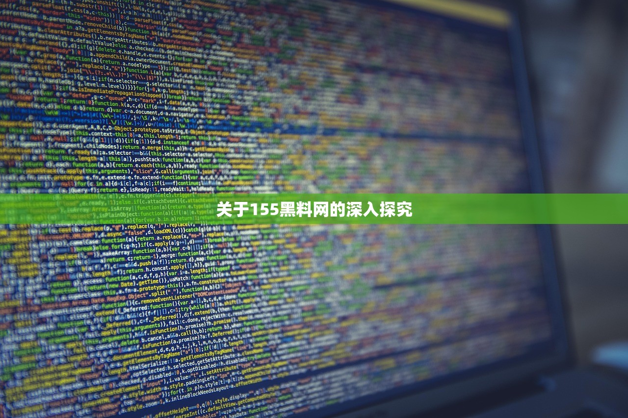 关于155黑料网的深入探究