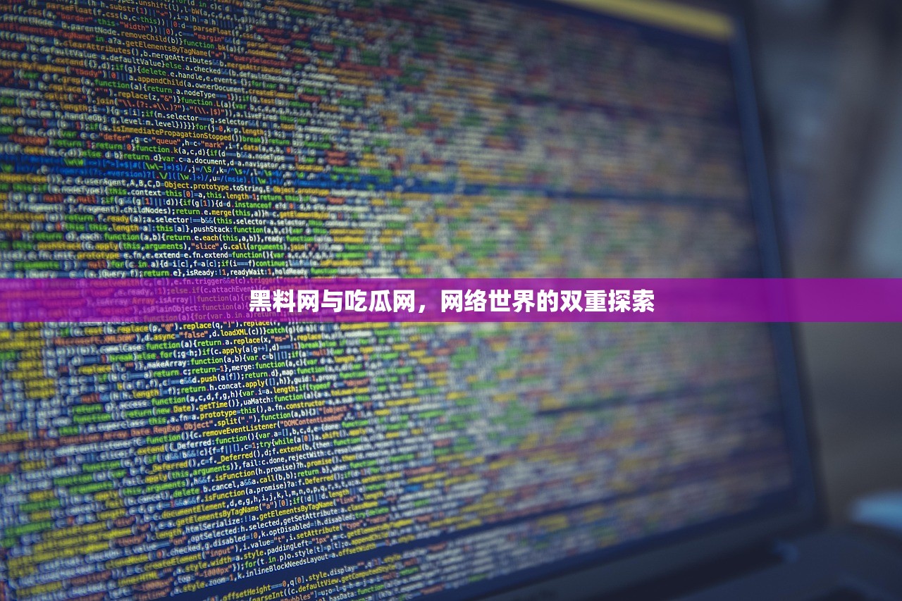 黑料网与吃瓜网，网络世界的双重探索