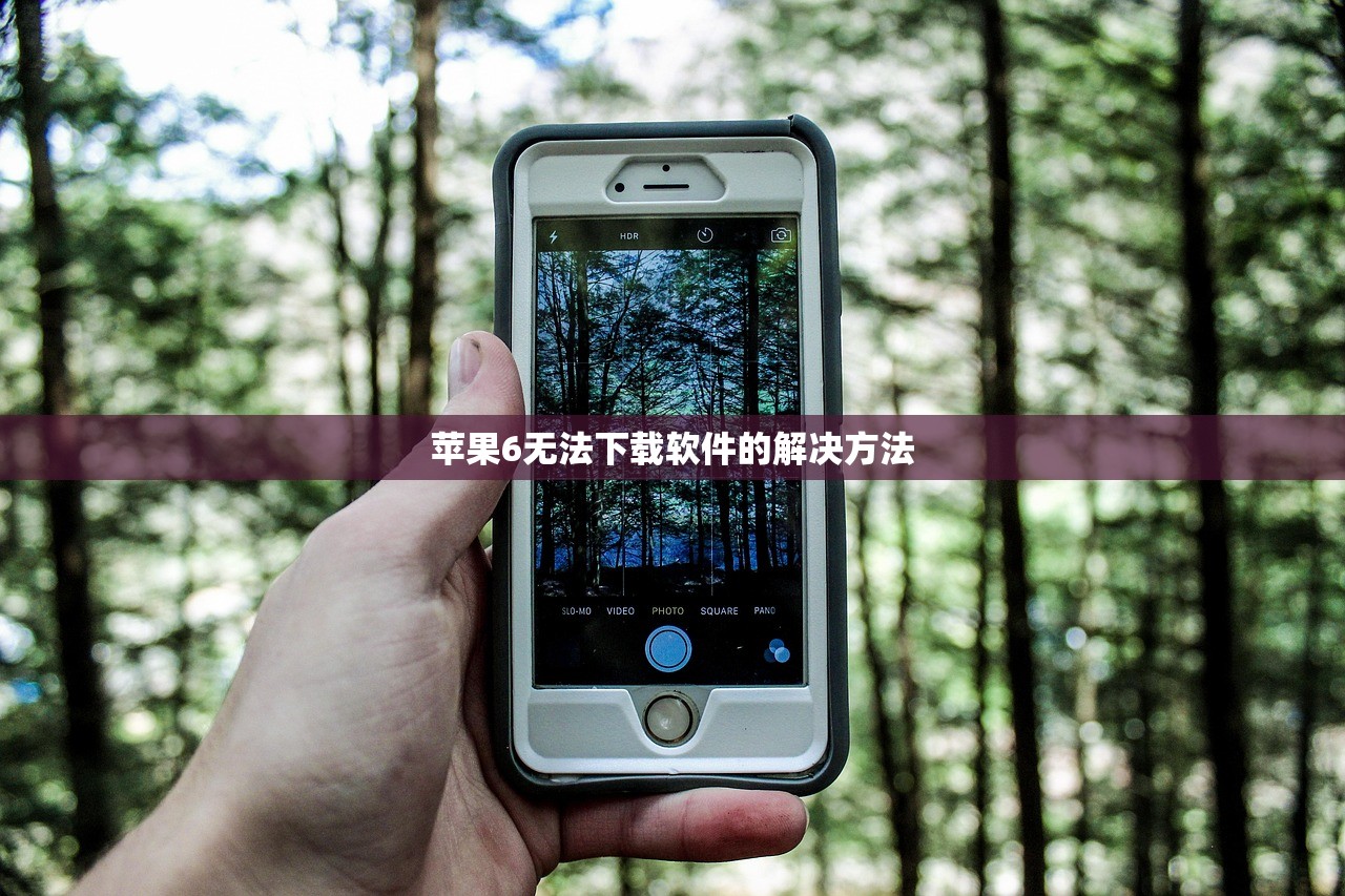 苹果6无法下载软件的解决方法