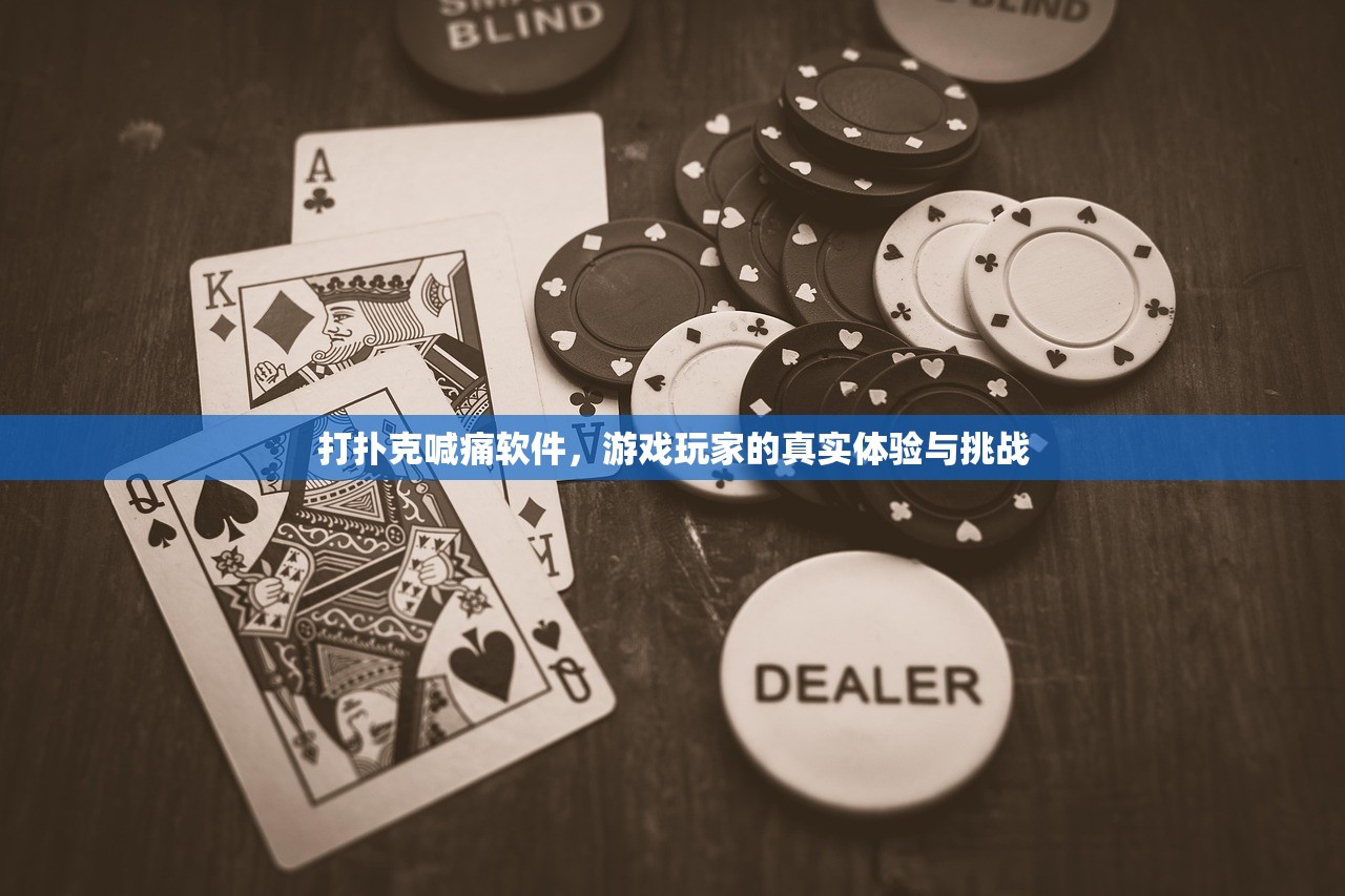 打扑克喊痛软件，游戏玩家的真实体验与挑战