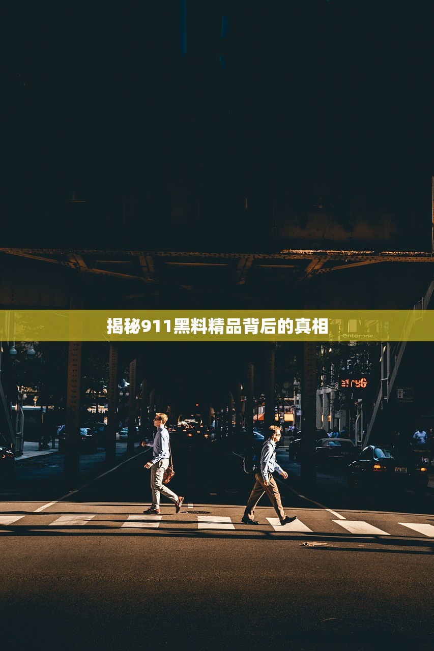 揭秘911黑料精品背后的真相