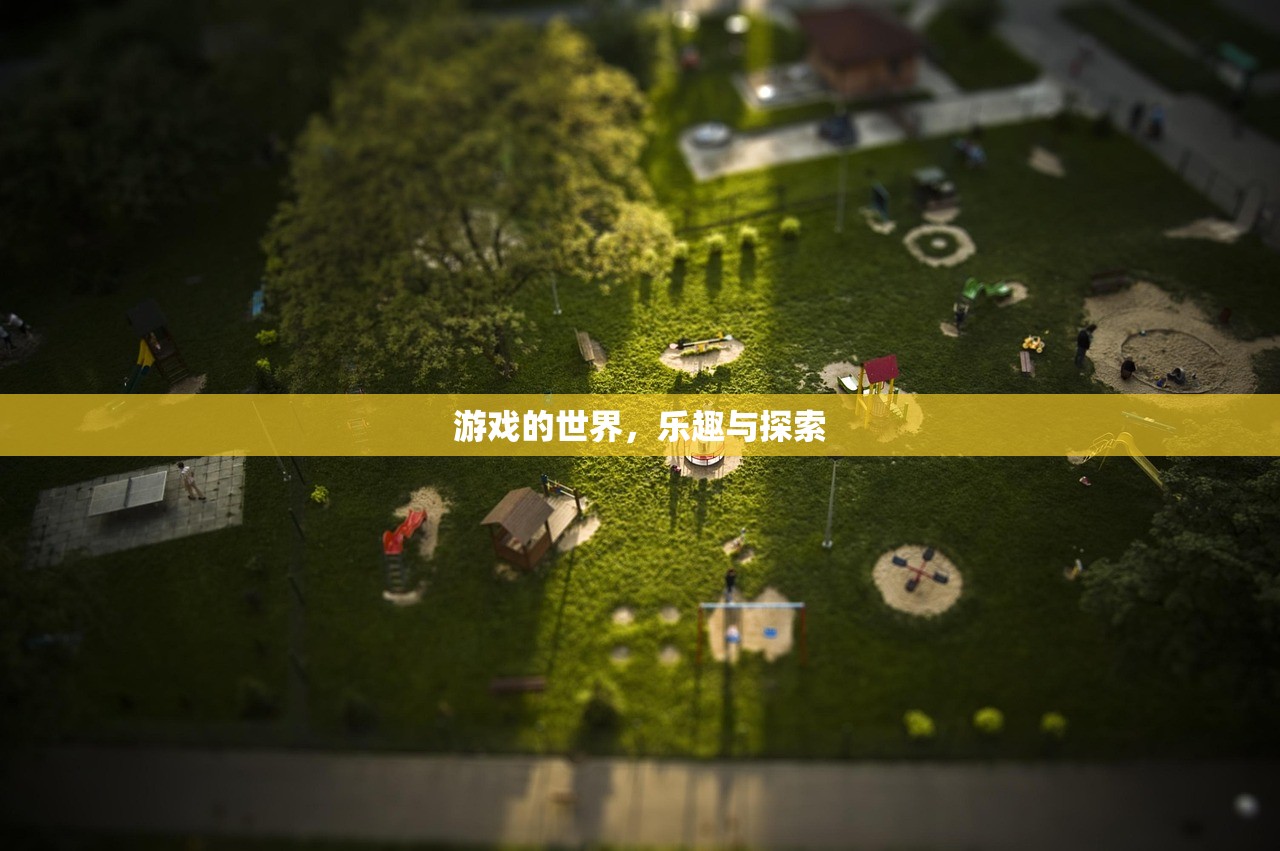 游戏的世界，乐趣与探索