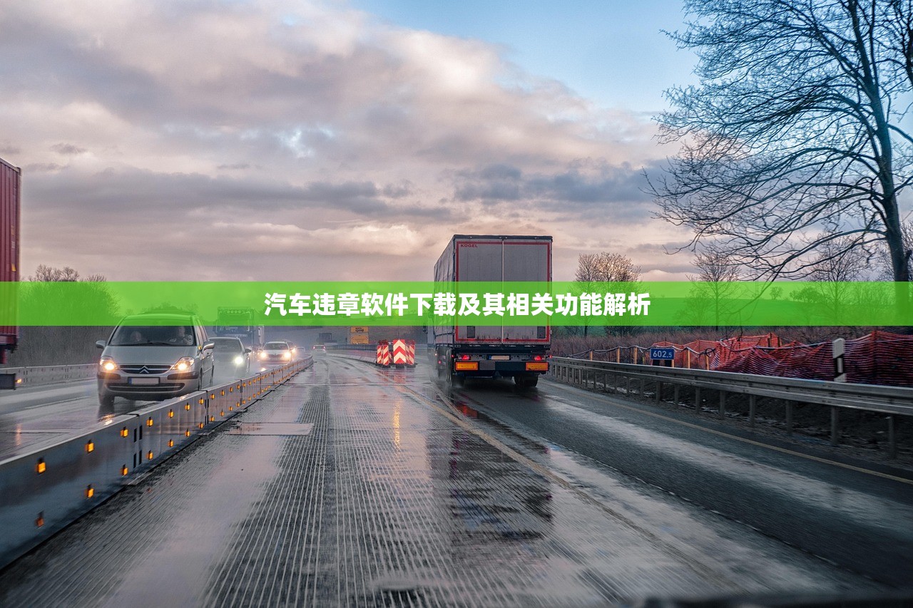 汽车违章软件下载及其相关功能解析