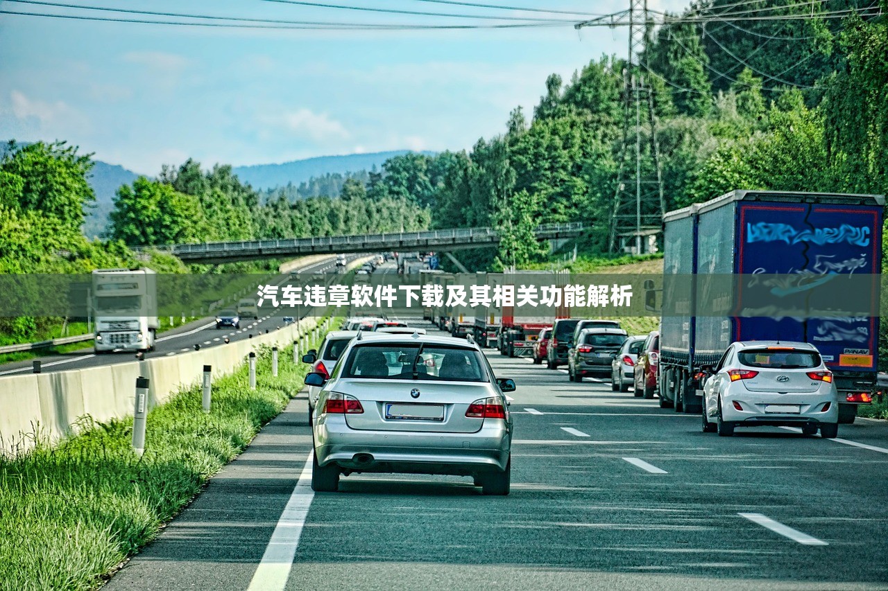 汽车违章软件下载及其相关功能解析