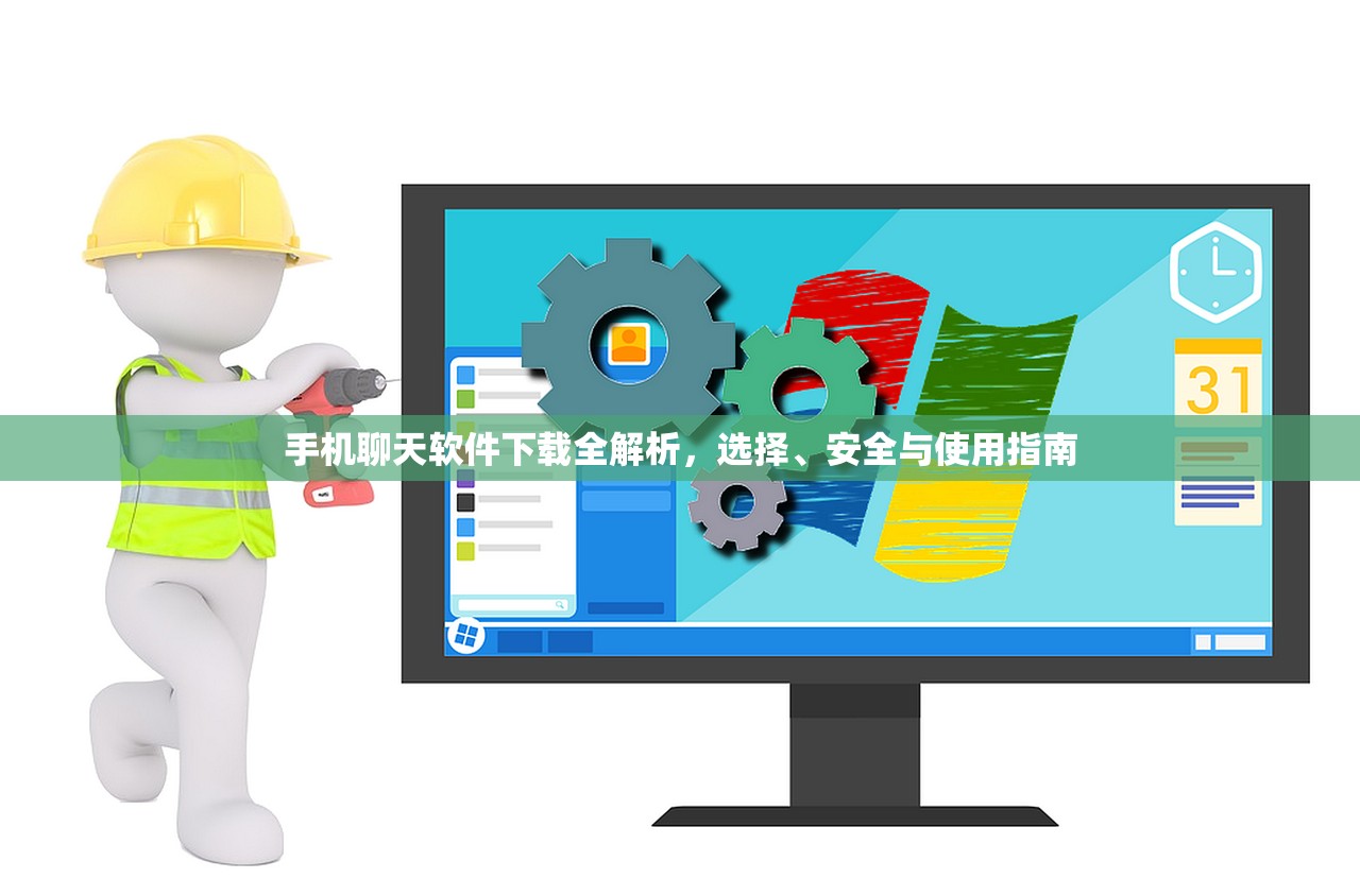 手机聊天软件下载全解析，选择、安全与使用指南