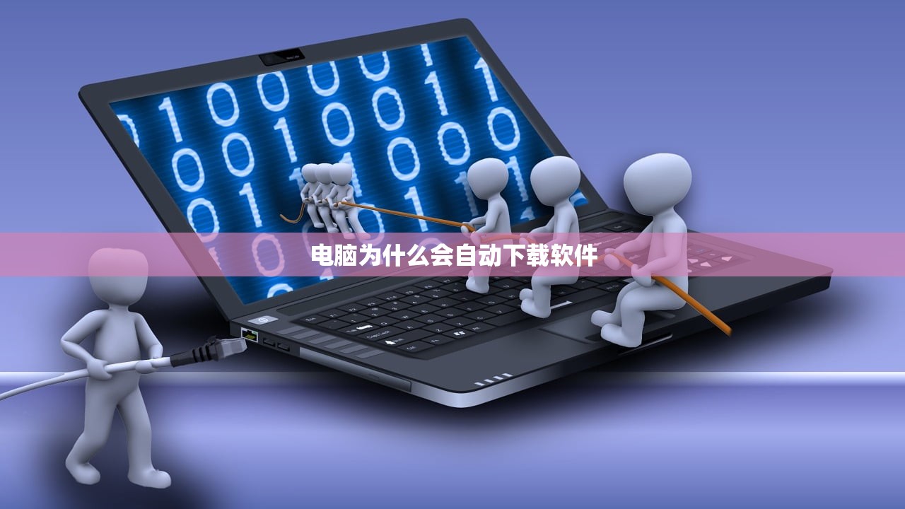 电脑为什么会自动下载软件