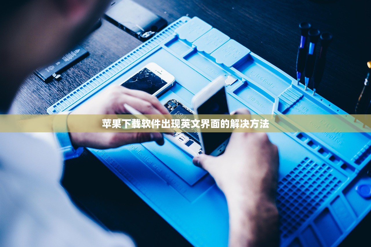 苹果下载软件出现英文界面的解决方法